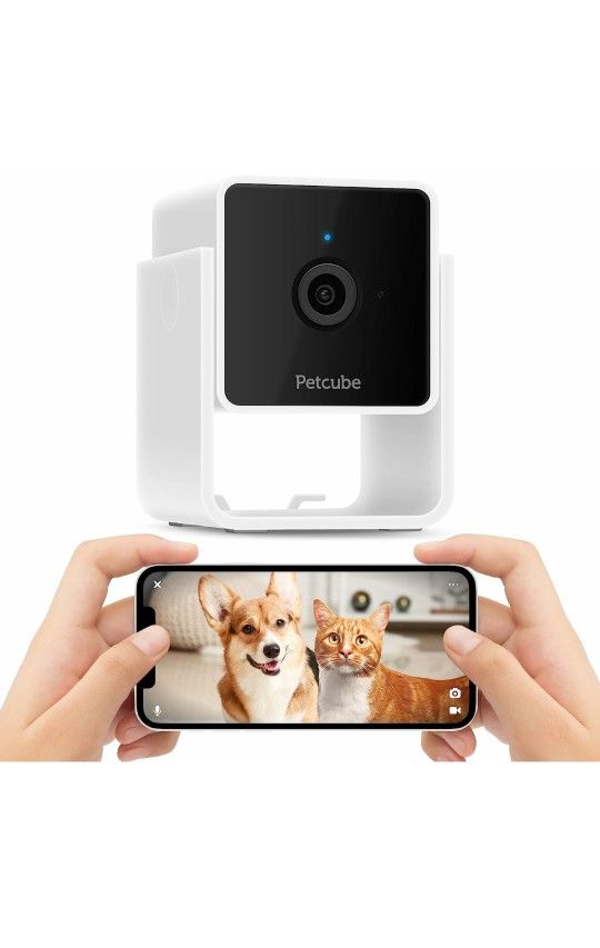 Petcube Cam Indoor Wi-Fi Pet and Security Camera with Phone App, Pet Monitor