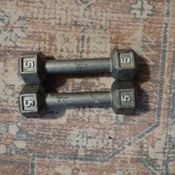 5 Pound Iron Weights 