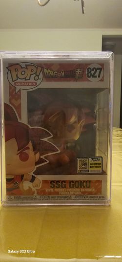 Funko Pop SSG Goku #827 SDCC Limited Edition