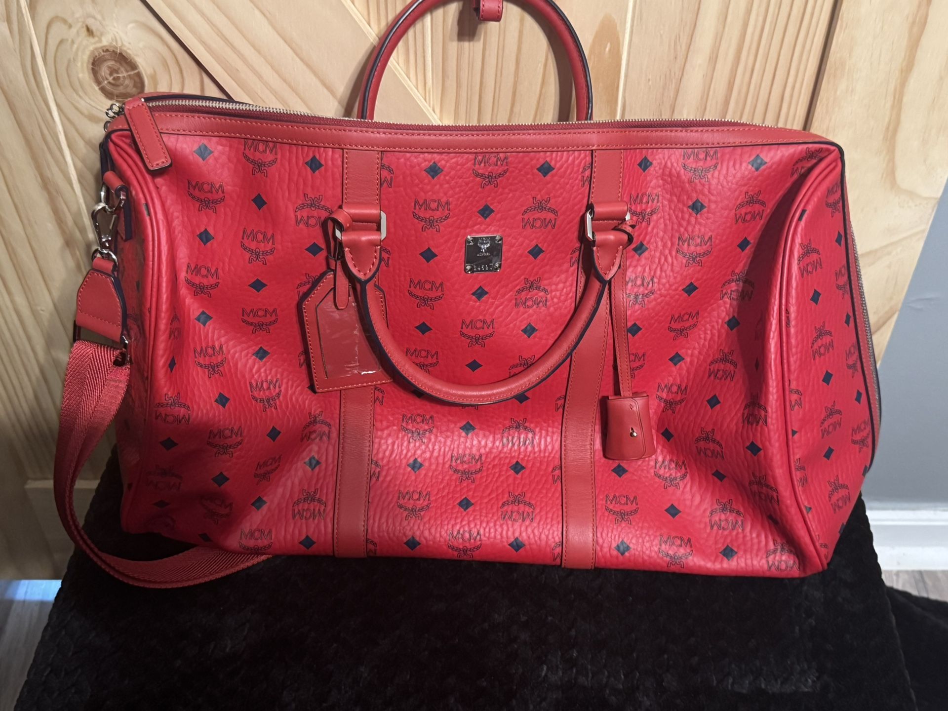 Mcm Weekender Bag New