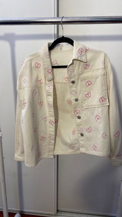 Corduroy jacket  butterflys