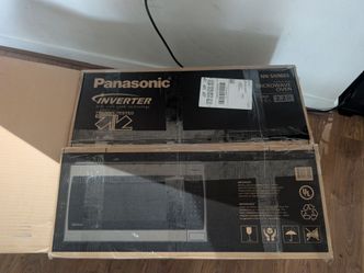 Panasonic 2.2 Cu Ft 1250W Inverter Microwave – NN-SN966S – Like New