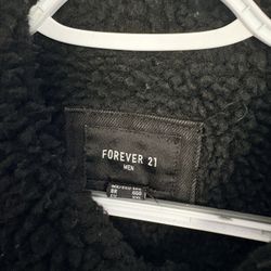 Forever 21 Sherpa Denim Jacket – Size XXL