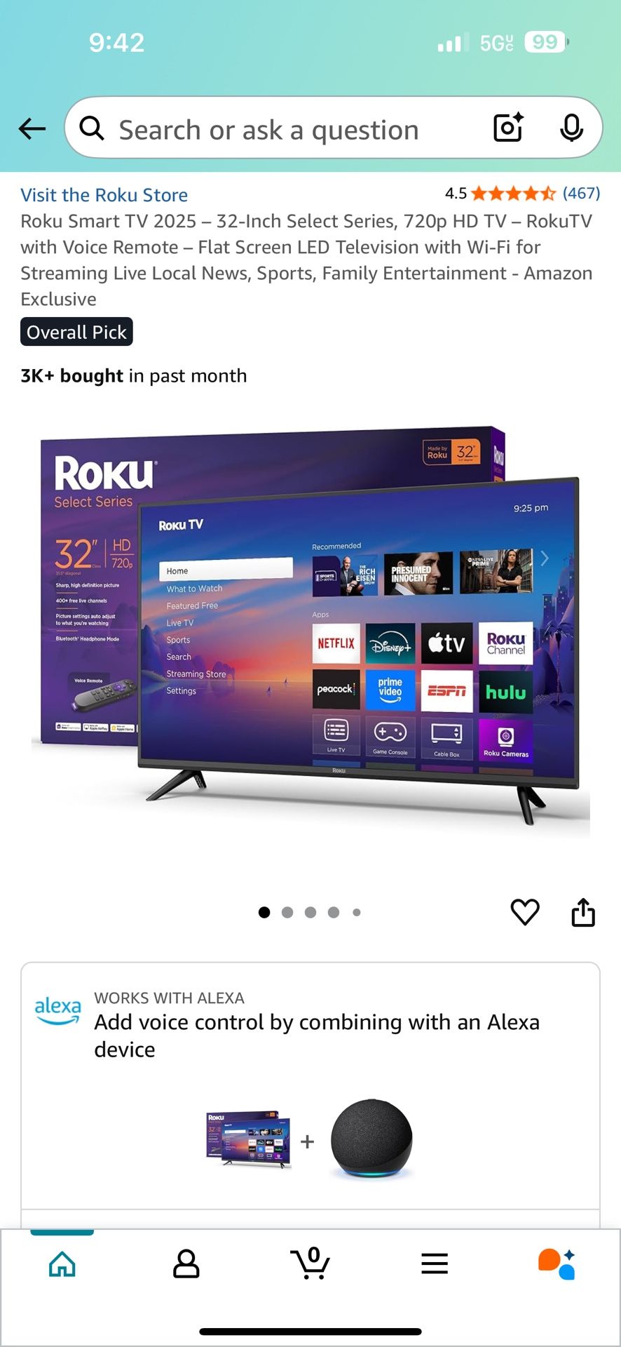 32inch Roku Tv