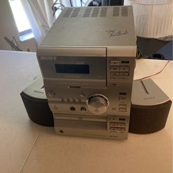 Sony CMT CP11 Tape And CD 