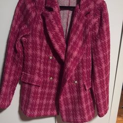 Pink Blazer Jacket
