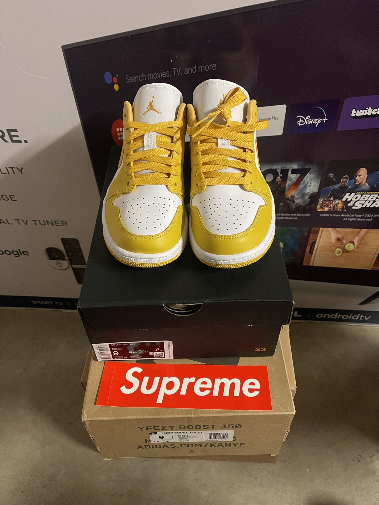 Jordan 1 Low Yellow