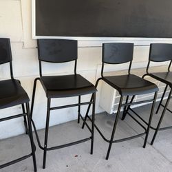 Bar Stool Black Ikeas 
