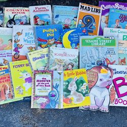 Vintage/Antique Books/ColoringBooks  Lot 80s, 70s, 60s 