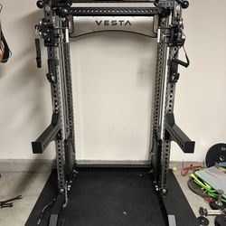 Vesta Fitness PRO SERIES 2-1 Ultimate Half Rack Functional Trainer/Gym Equipment/ Home Gym/ Fitness/ FREE DELIVERY 🚚