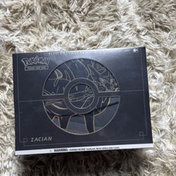Zacian Plus Elite Trainer Box Pokemon Cards 