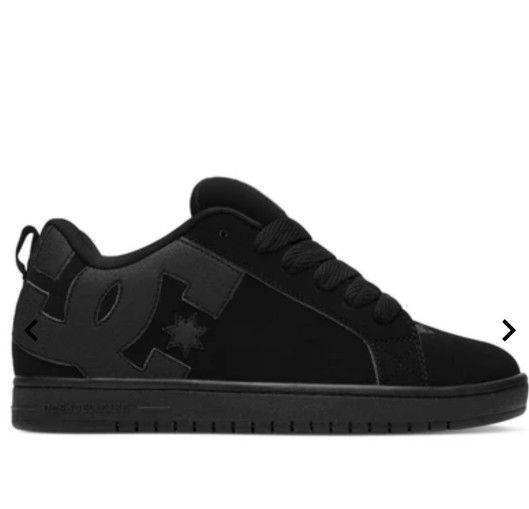 Men's Black DC Skate Shoes For Sale