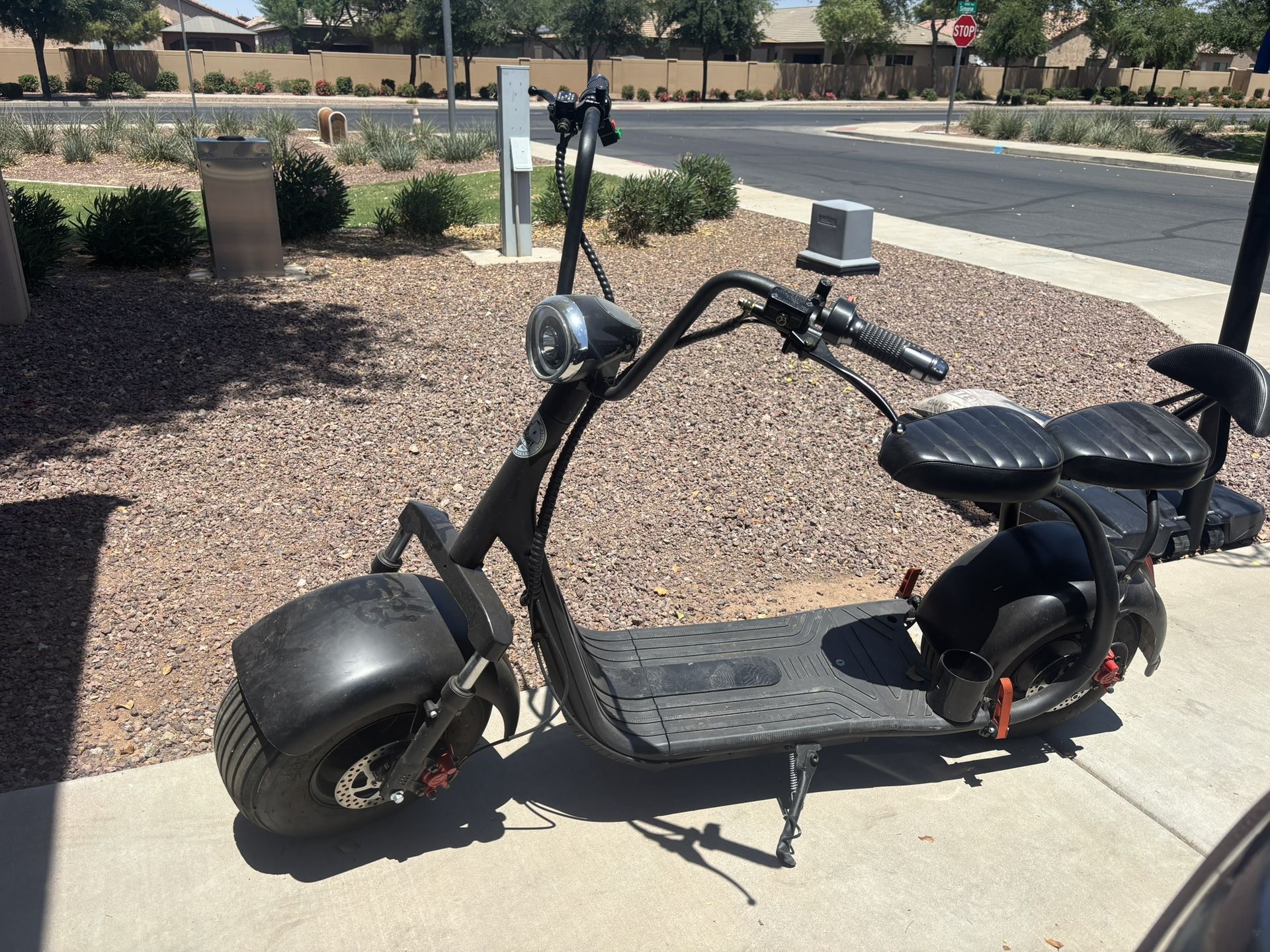 (2) 1 Pink & 1 Black West Coast Scooters