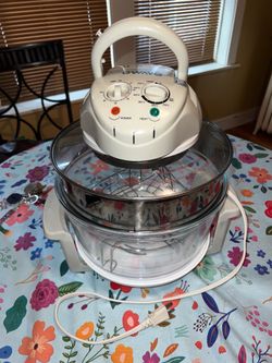 Glass air fryer