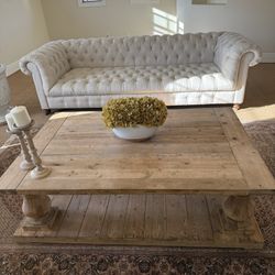Restoration Hardware Coffee Table 