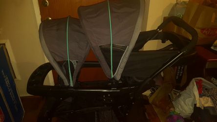 Double stroller Graco Ready2Grow Click Connect