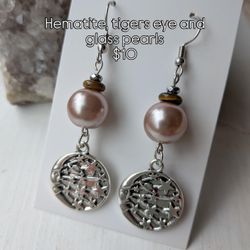 Handmade gemstone earrings