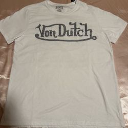 Von Dutch White Tee 