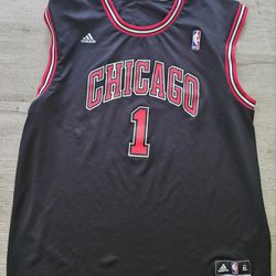 Chicago Bulls Official NBA Men's XL Rose Jersey 
