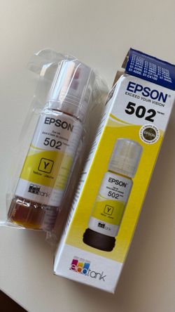 Epson 502 yellow ink