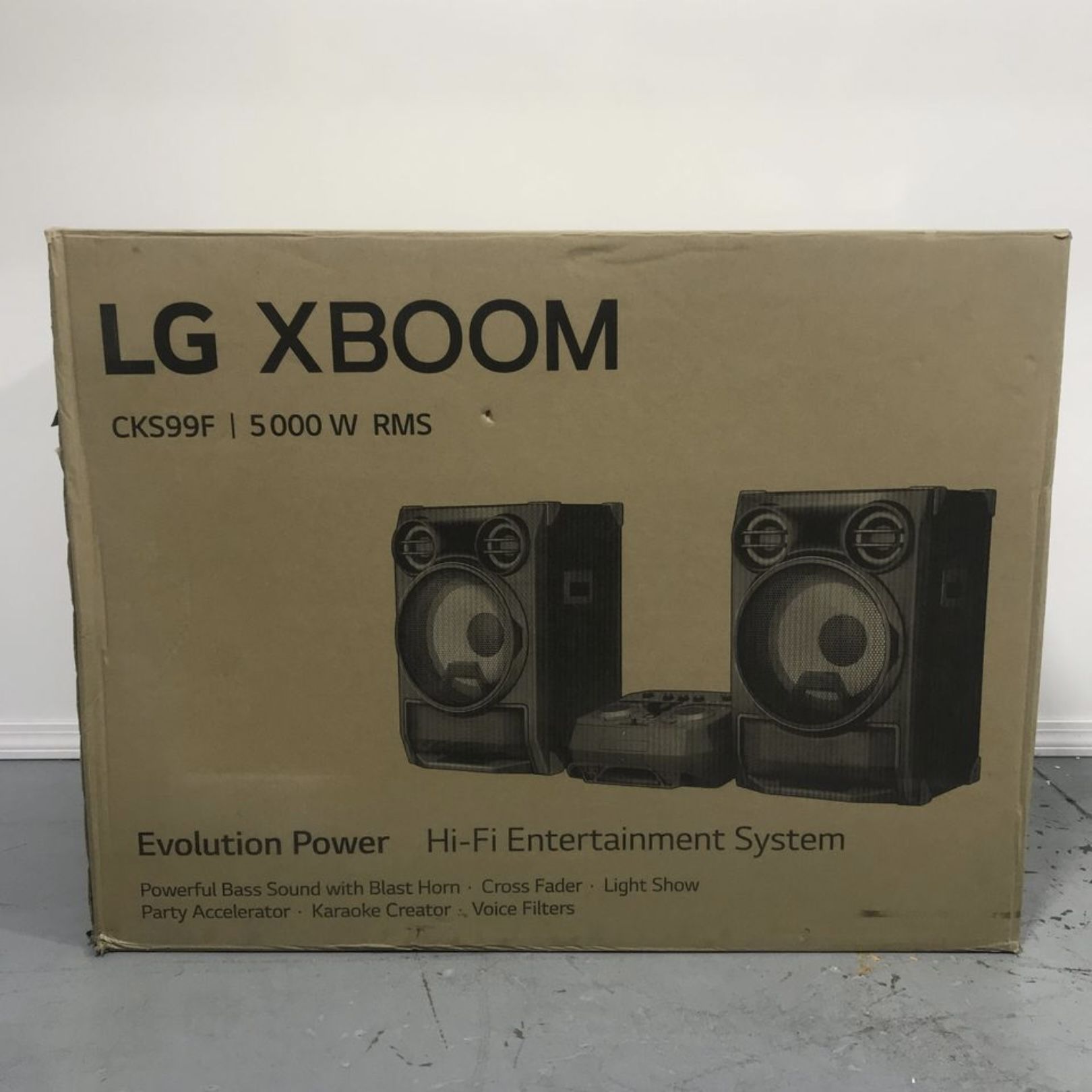 LG CK99 5000W Hi-Fi Entertainment System Speakers