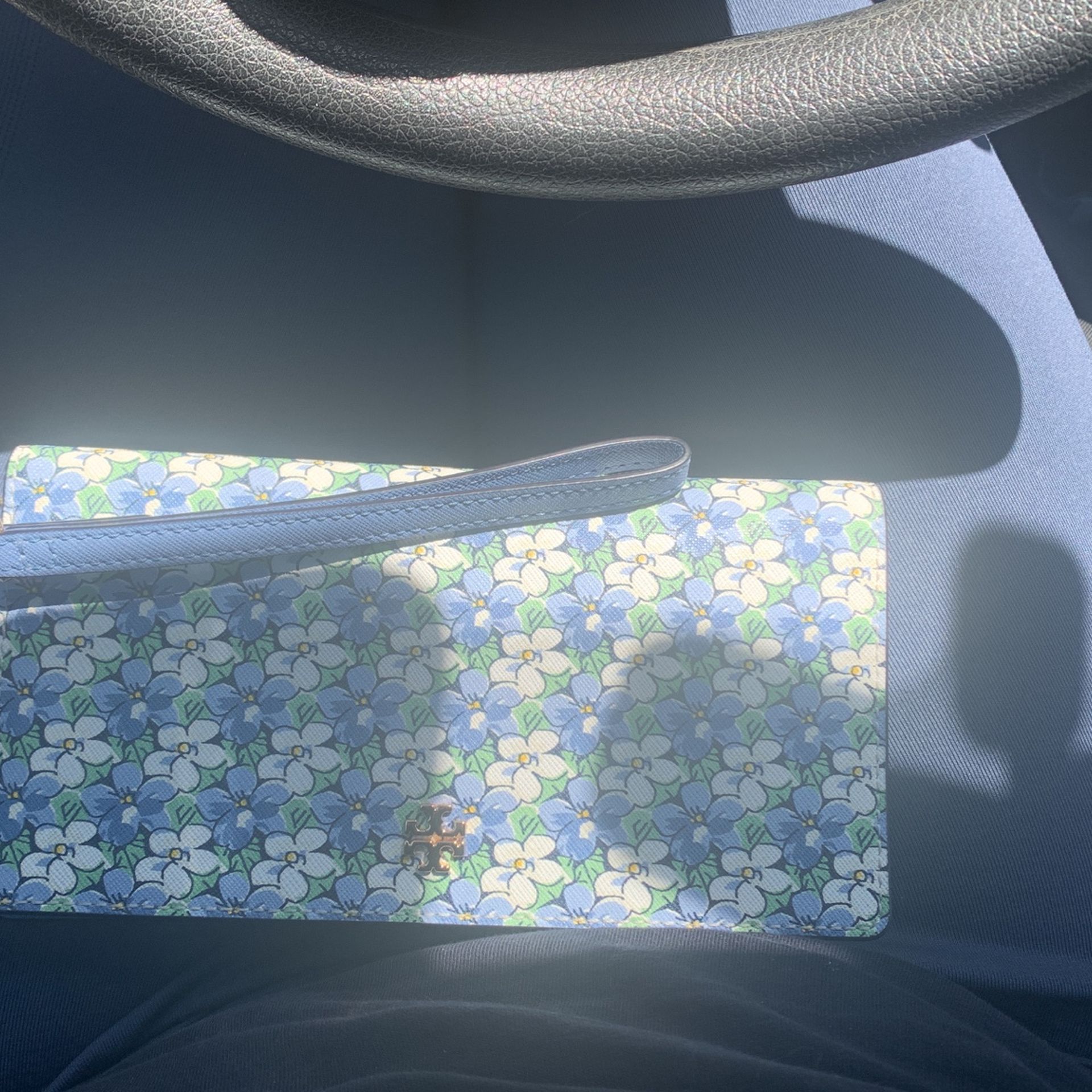 TORY BURCH Blue Floral Emerson