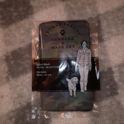 Doggy Bandana And Adult Mask