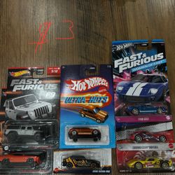 Hot Wheels and Matchbox