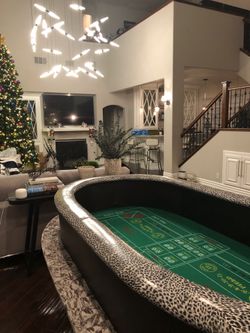 7 foot x 4 foot Craps Table Top