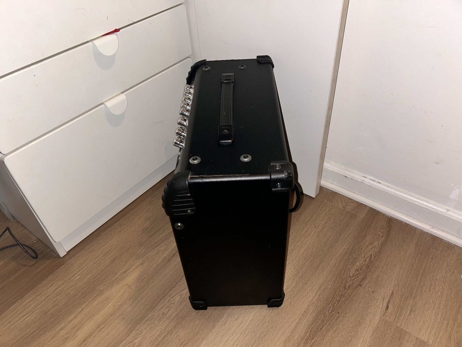 Electric Guitar And Amp