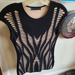 Vintage Women's RVN Black Top