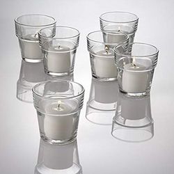 2 Boxes of Set of 12 Clear Glads Votive Cups
