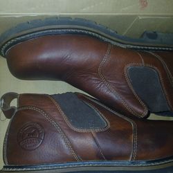 RED WING Shoes Irish Setter 83300 Steel Toe Leather Work Romeo Boots Size 12