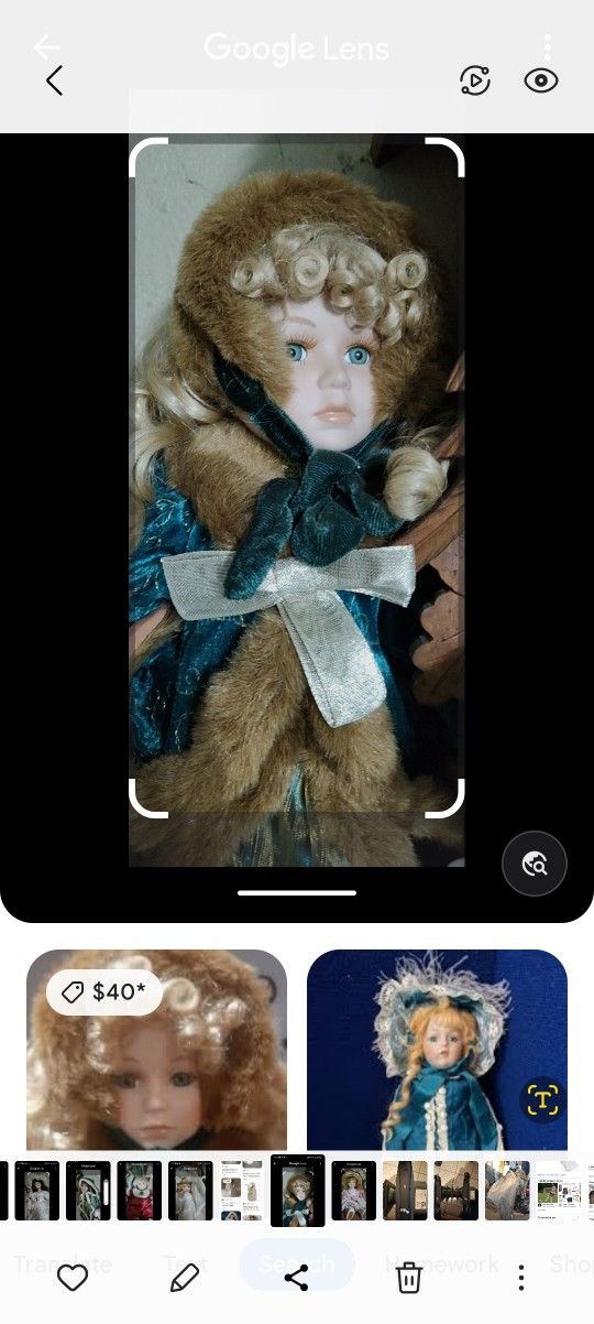 Antique Porcelain Doll