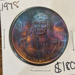 Mexico 1978 100 Pesos Coins Monster Toners 