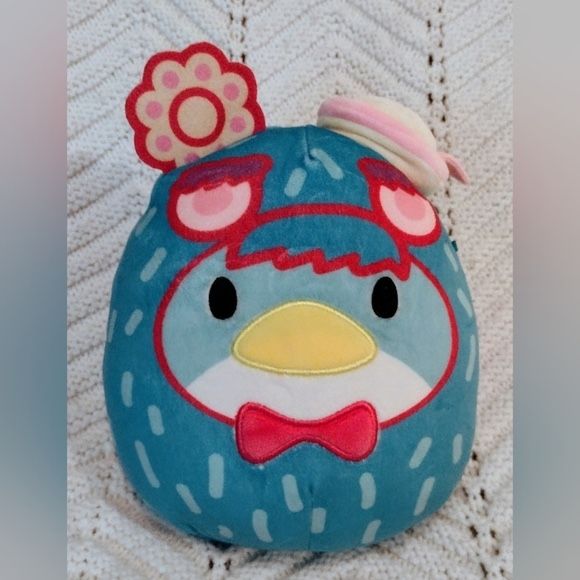 SQUISHMALLOW 8&quot; TUXEDO SAM KAIJU STYLE  PLUSH Hello Kitty Sanrio 