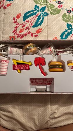 In-N-Out Burger string of lights