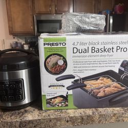 Dual Basket ProFry & Rice Cooker