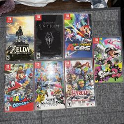 Nintendo Switch game cases 