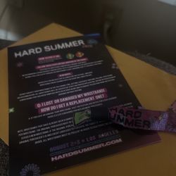 Hard Summer 2-day Ticket / Wristband 