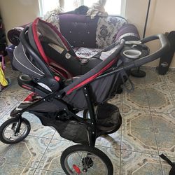 Stroller and baby carrier