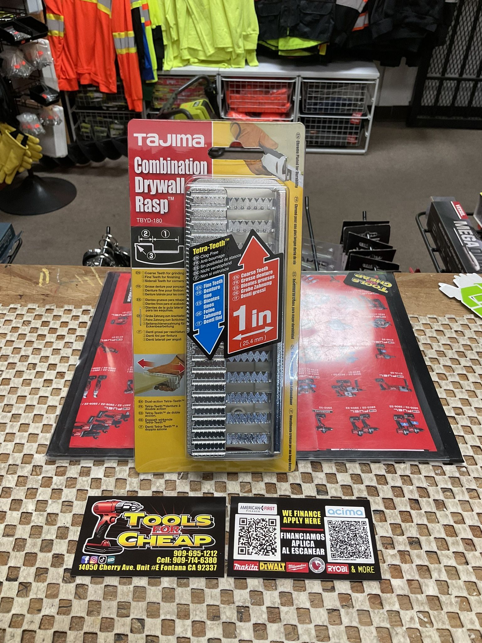 TAJIMA Combination Drywall Rasp