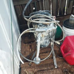 airless paint sprayer.
