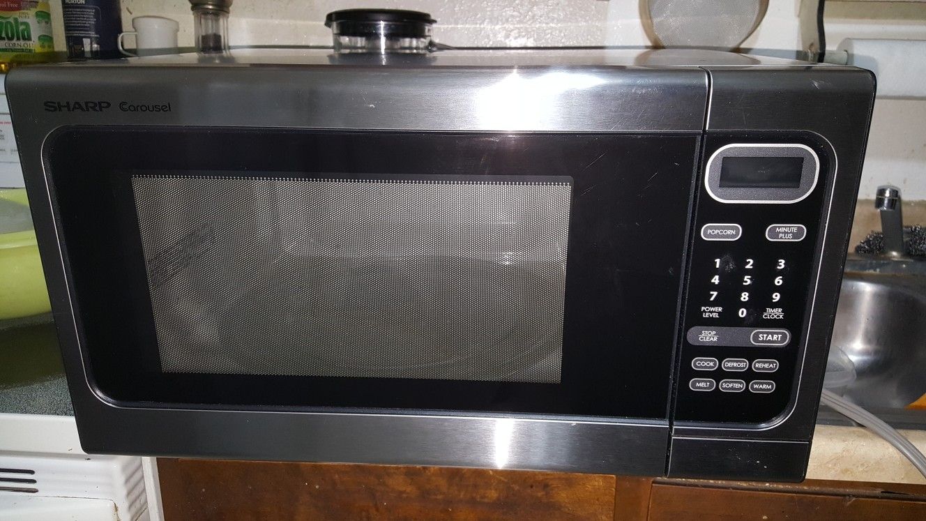 Sharp microwave & rival crock-pot