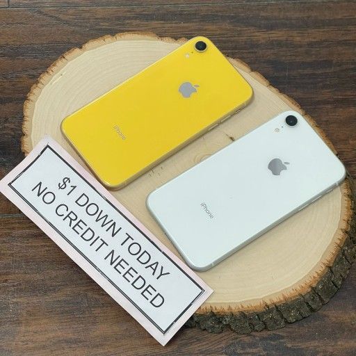 Apple IPhone Xr PAYMENTS AVAILABLE $1 Down Today