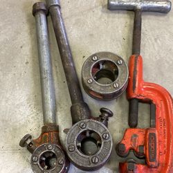 Rigid Pipe Threader and Cutter 