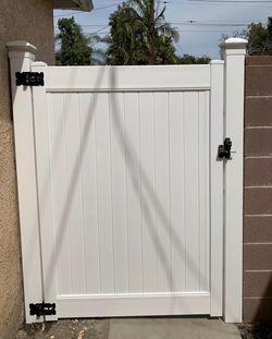 Vinyl door