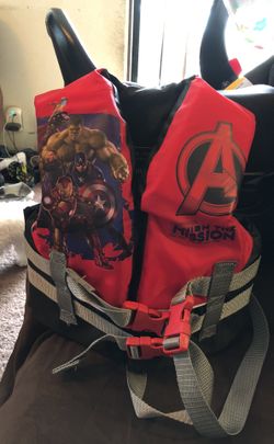 Avengers life jacket $10