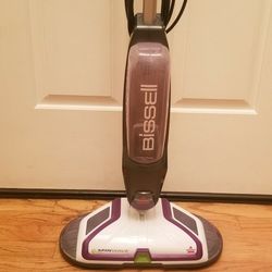 NEW cond BISSEL  BUFFER FLOOR  CLEANING SOLUTION SYSTEM  , AMAZING SUCTION  , WORKS EXCELLENT  , IN THE BOX 