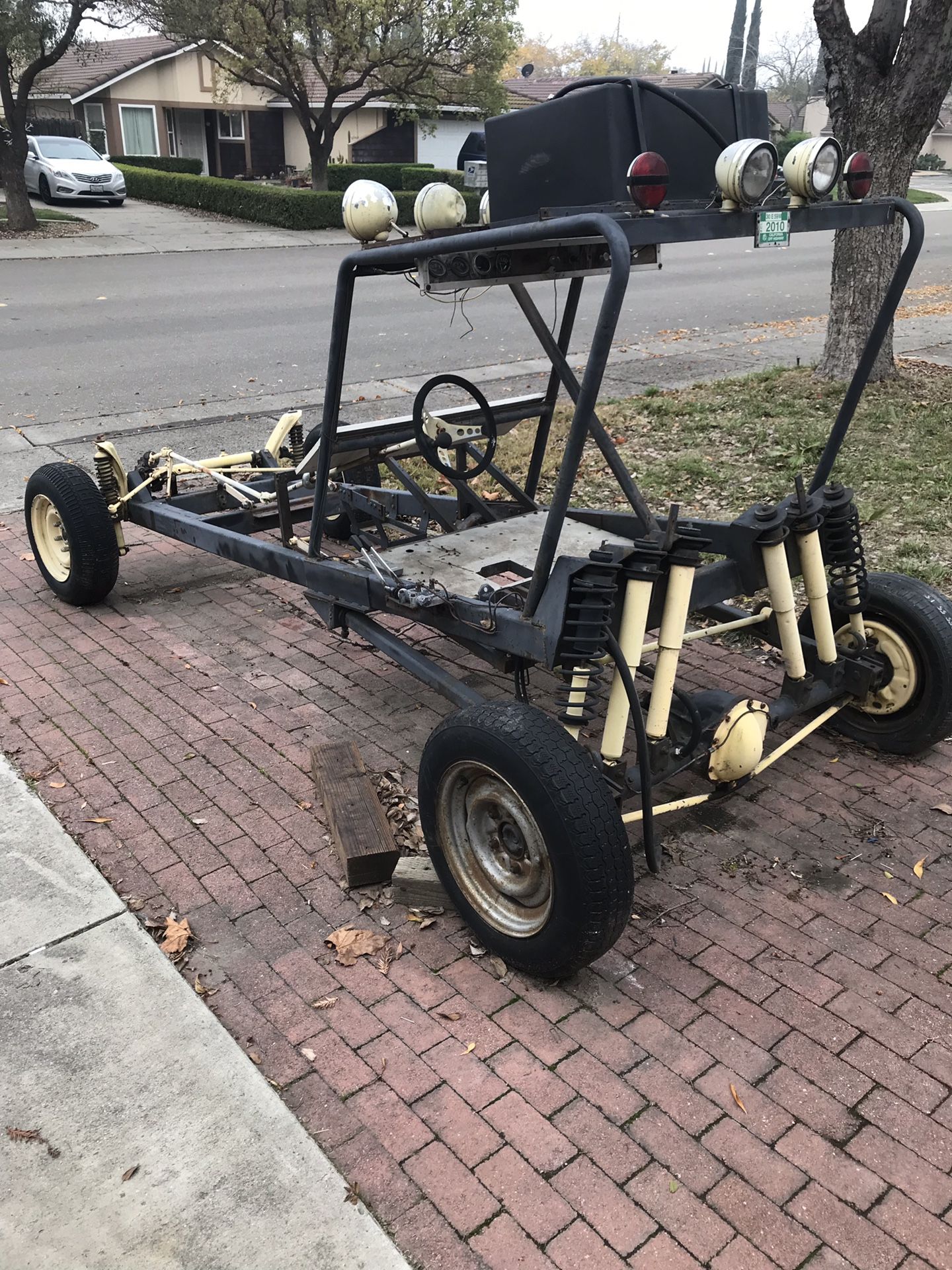 Home made Sandrail/Dune Buggy Frame rolling Chassis